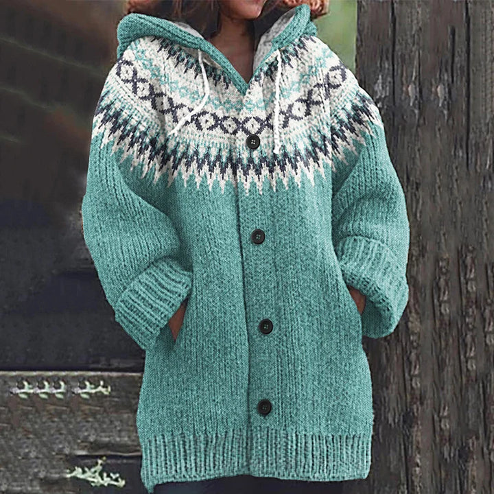 Nanna™ | Strikket cardigan i uld