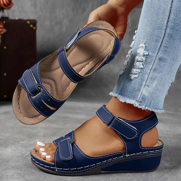 Pauline™ | Ortopædiske sandaler med kilehæl