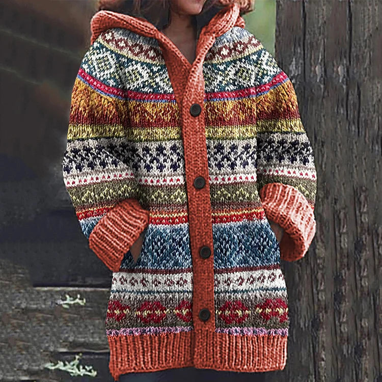 Nanna™ | Strikket cardigan i uld