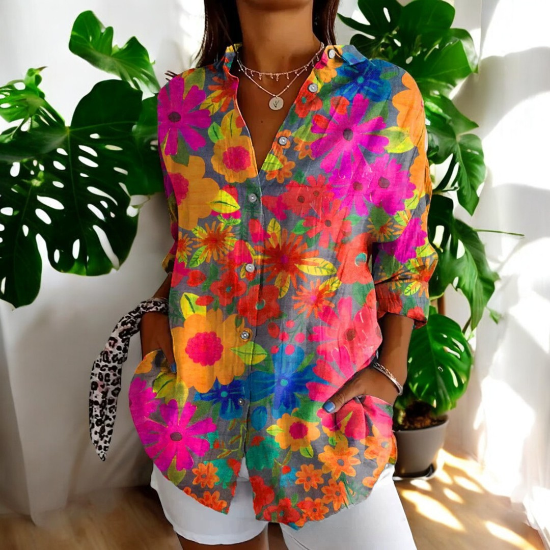 Ylva™ | Vintage Bluse