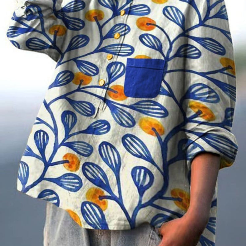 Millee™ | Stilfuld kunstbluse – føl dig elegant og uimodståelig