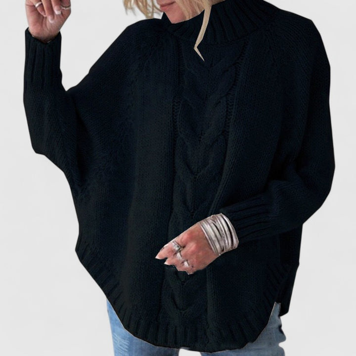 Agneta™ | Elegant poncho-inspireret trøje