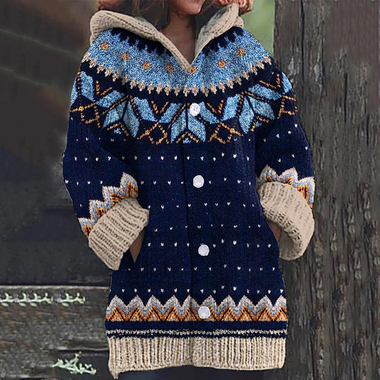 Nanna™ | Strikket cardigan i uld