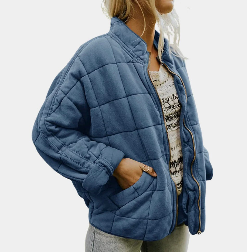 Pernille™ | Blød og Varm Quiltet Jakke