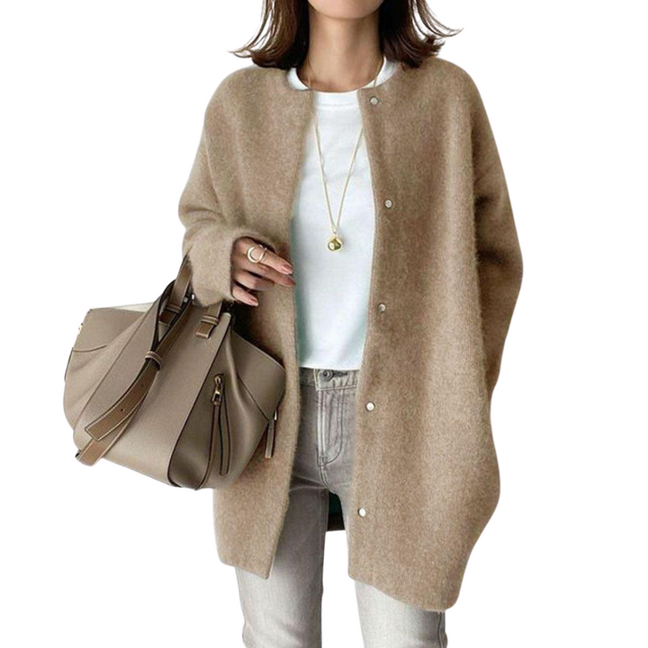 Helga-Marie™ | Tidløs Afslappet Cardigan
