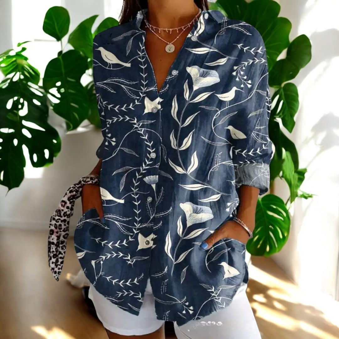 Ylva™ | Vintage Bluse