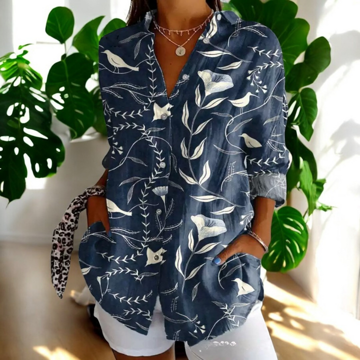 Ylva™ | Vintage Bluse