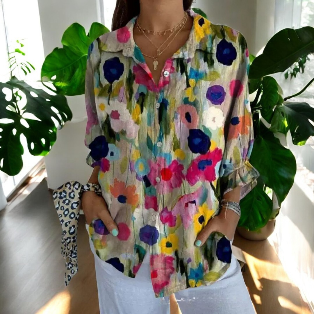 Ylva™ | Vintage Bluse