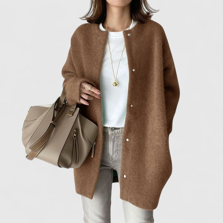 Helga-Marie™ | Tidløs Afslappet Cardigan