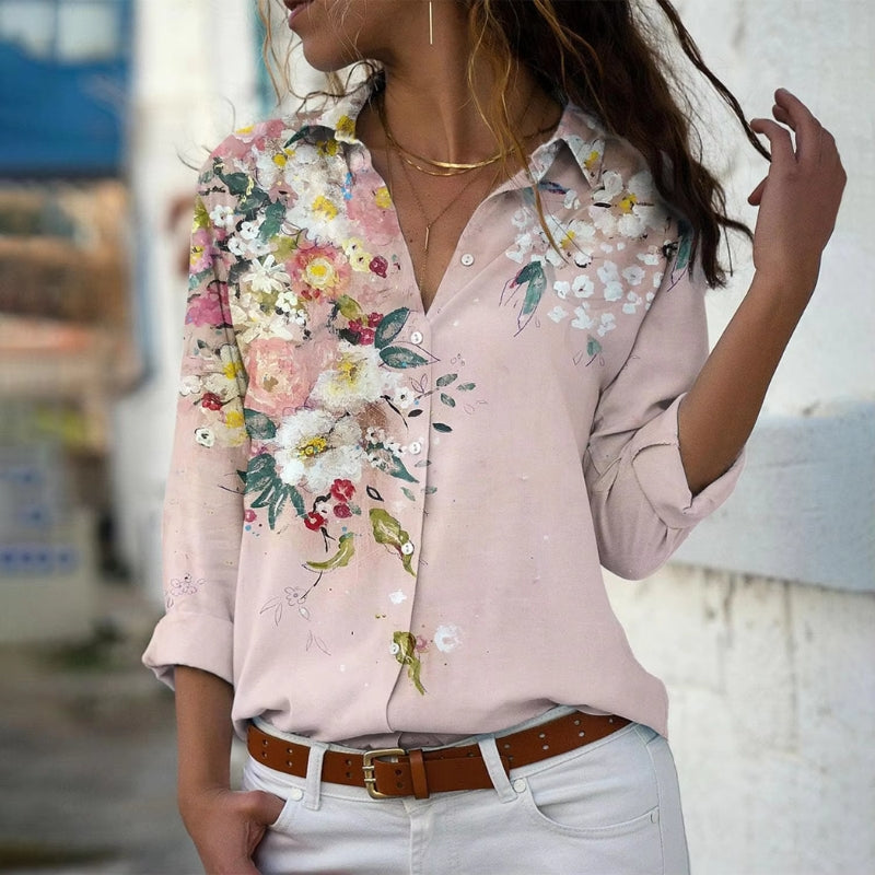 Ellinor™ | Elegant og trendy kunstbluse