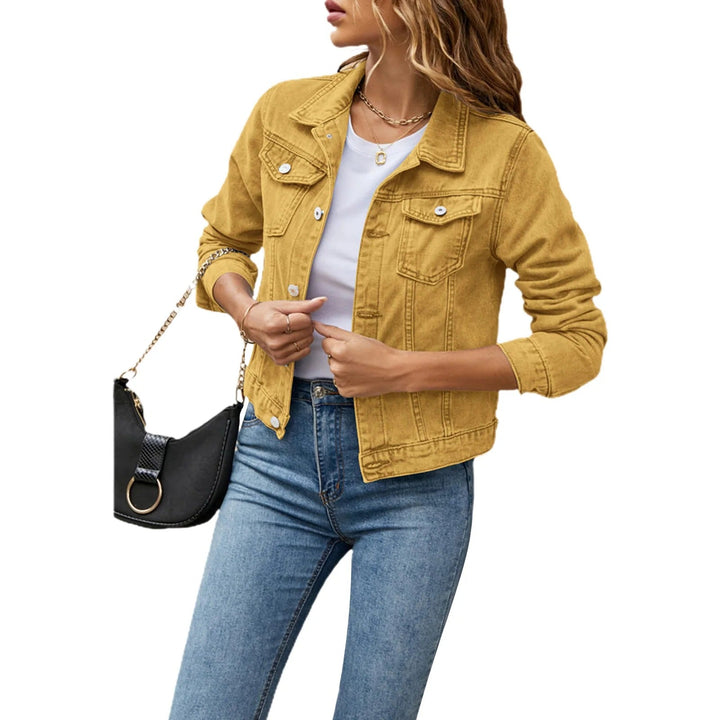 Karoline™ | Stilfuld Casual Denimjakke
