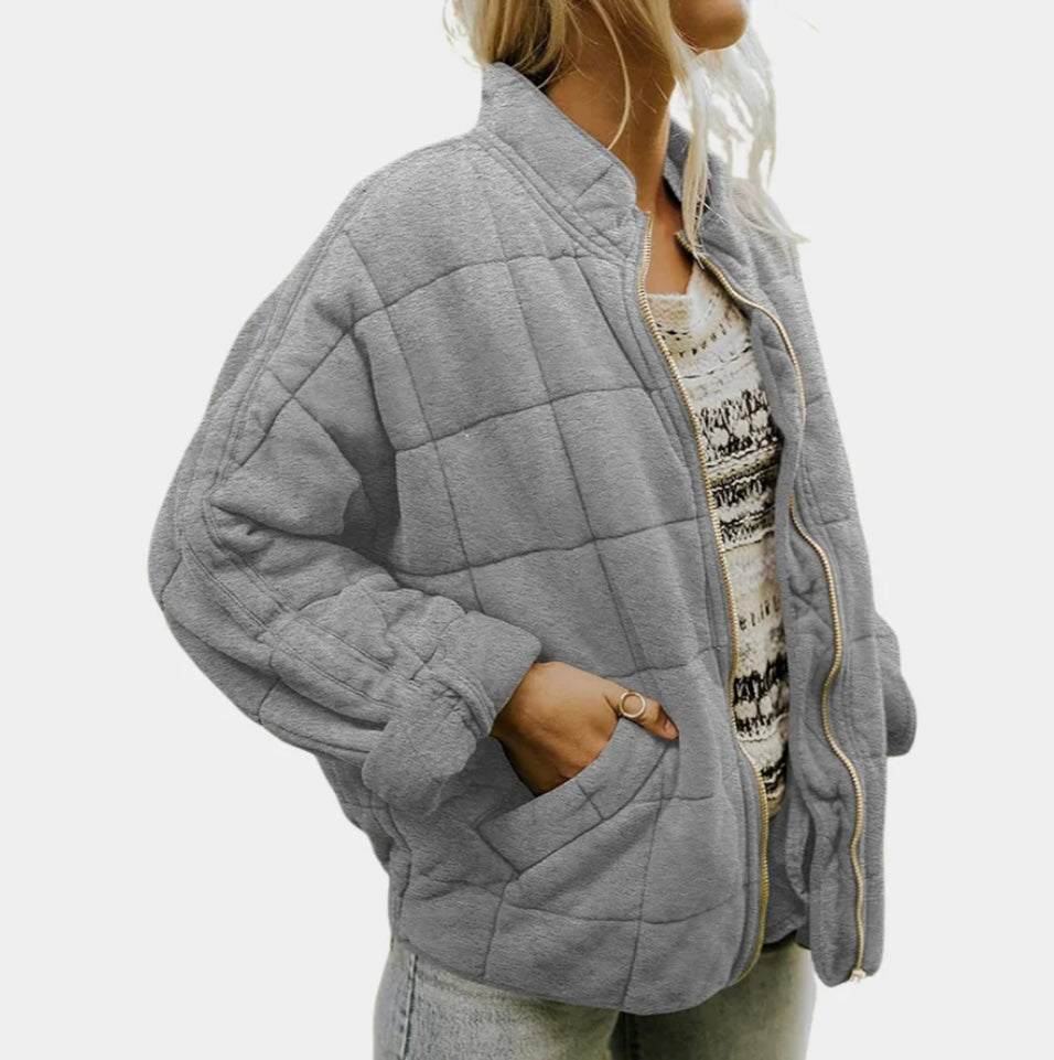 Pernille™ | Blød og Varm Quiltet Jakke