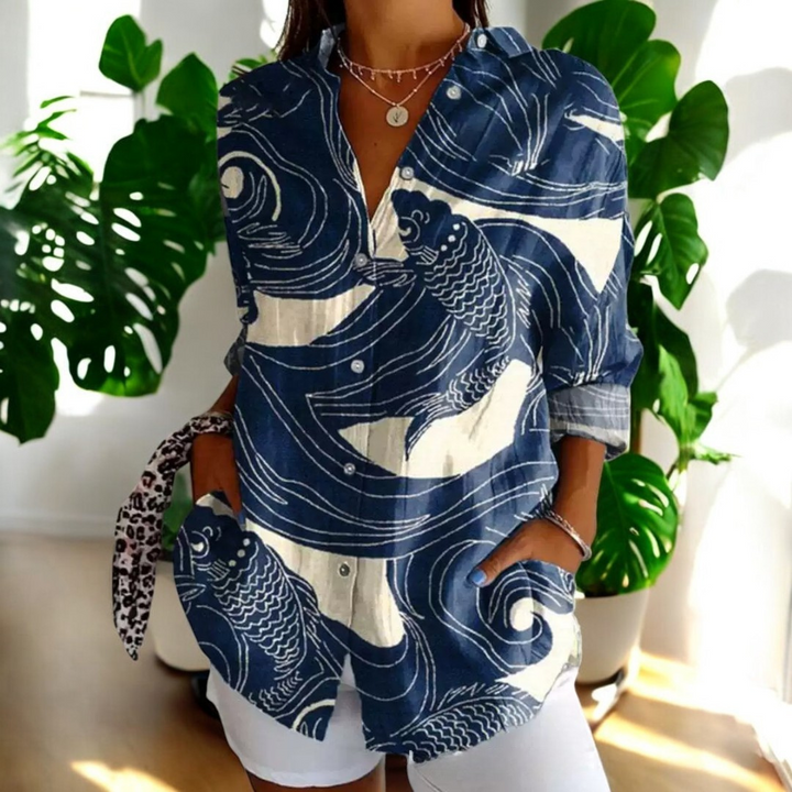 Ylva™ | Vintage Bluse