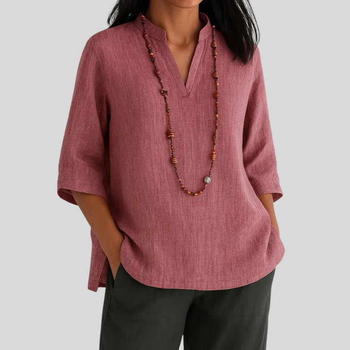 Annelou™ | Tidløs Afslappet Bluse
