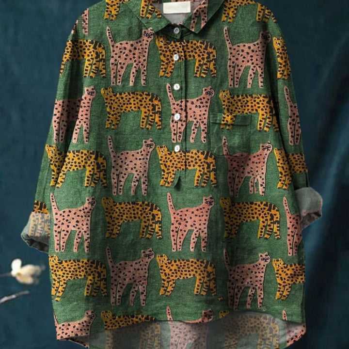 Millee™ | Stilfuld kunstbluse – føl dig elegant og uimodståelig