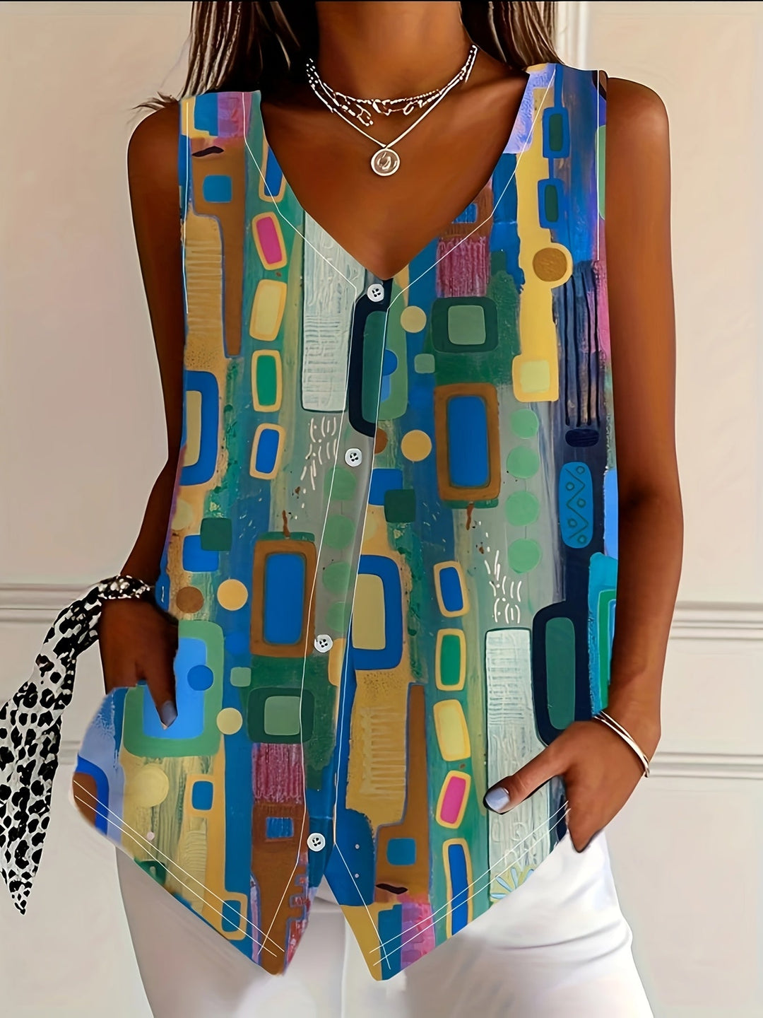 Inger-Marie™ | Kunstnerisk Sommerbluse