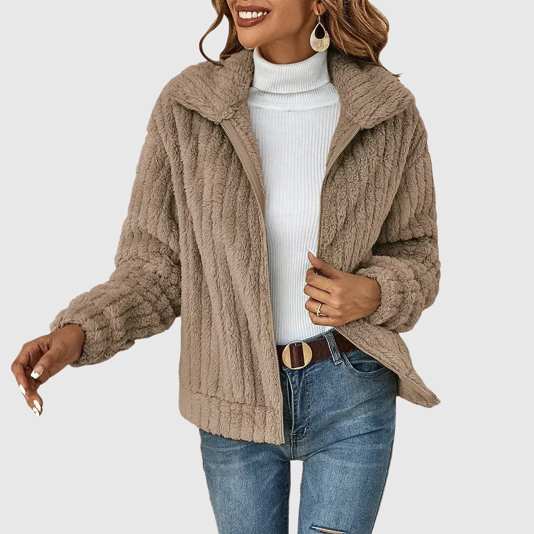 Emma™ | Plush Fleece Jakke