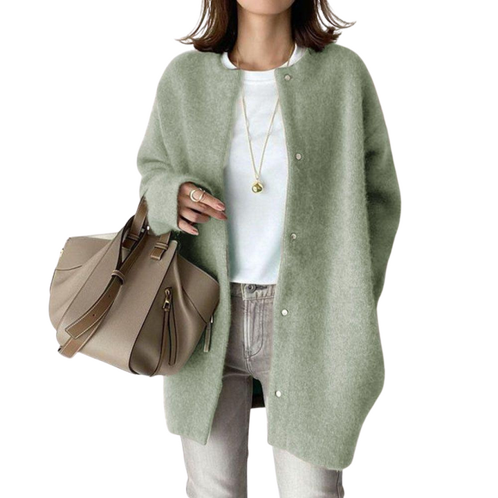 Helga-Marie™ | Tidløs Afslappet Cardigan