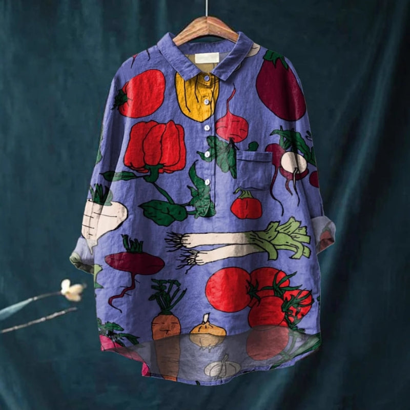 Millee™ | Stilfuld kunstbluse – føl dig elegant og uimodståelig
