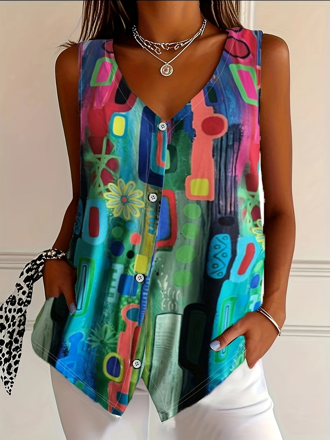 Inger-Marie™ | Kunstnerisk Sommerbluse