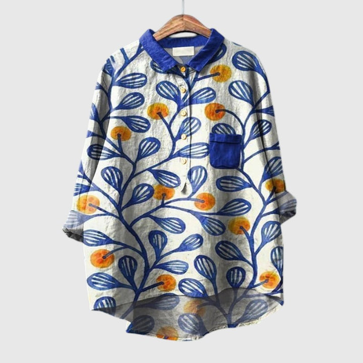 Millee™ | Stilfuld kunstbluse – føl dig elegant og uimodståelig