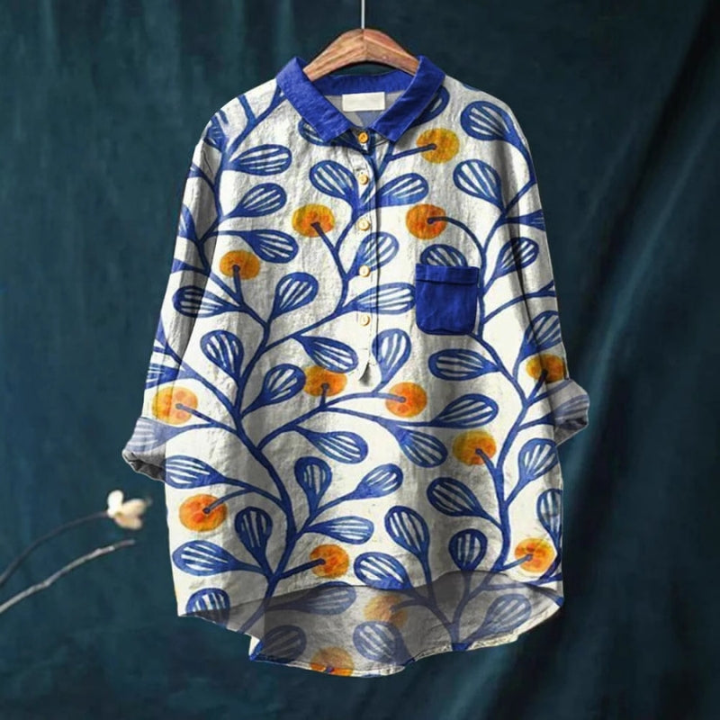 Millee™ | Stilfuld kunstbluse – føl dig elegant og uimodståelig