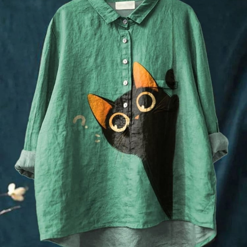 Millee™ | Stilfuld kunstbluse – føl dig elegant og uimodståelig