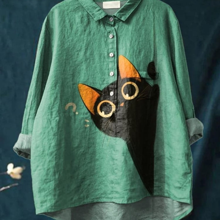 Millee™ | Stilfuld kunstbluse – føl dig elegant og uimodståelig