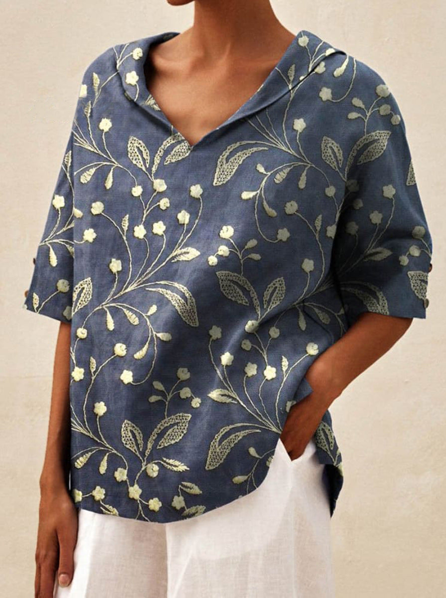 Benedetta™ | Elegant top med V-udskæring