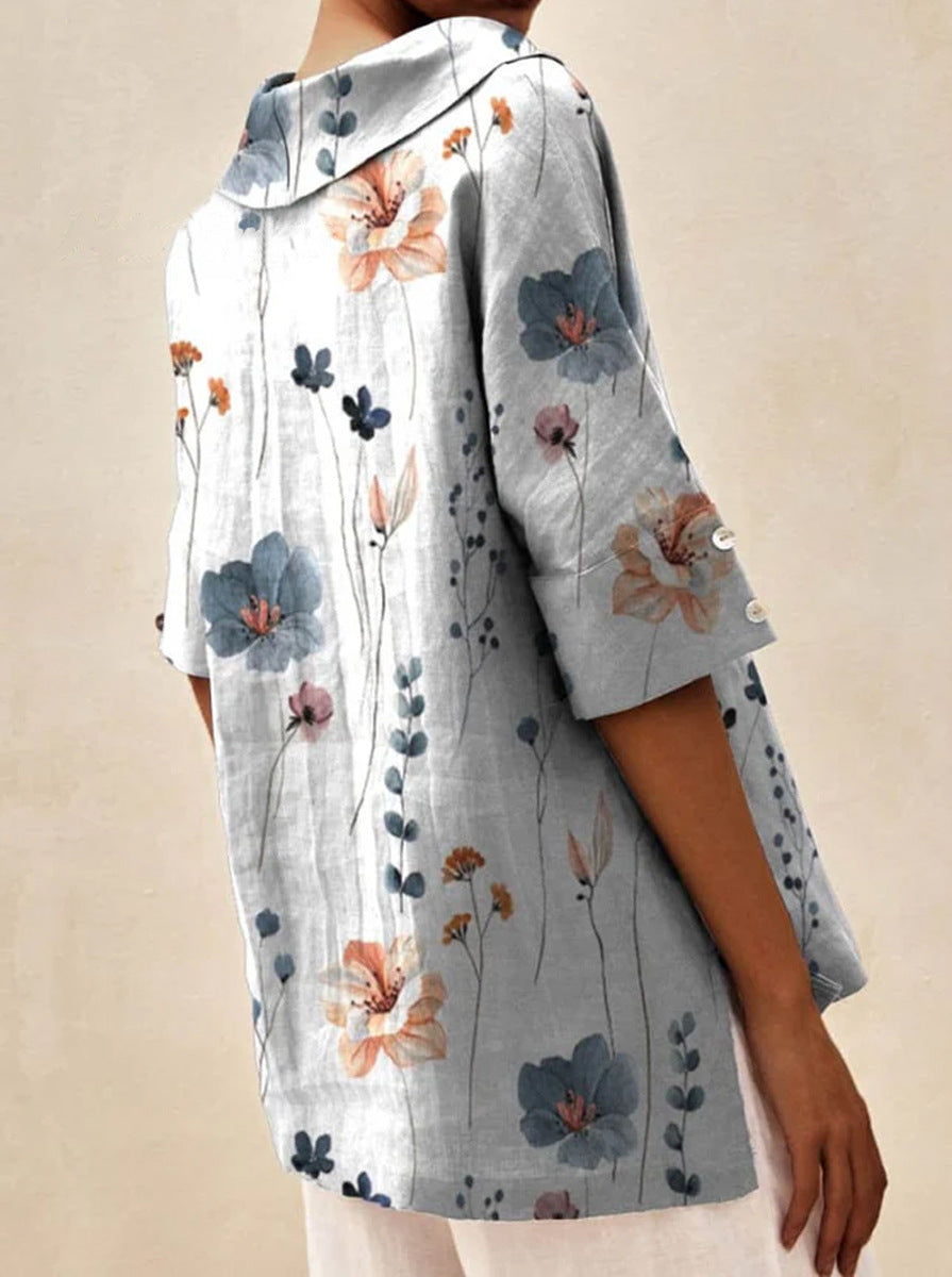 Benedetta™ | Elegant top med V-udskæring