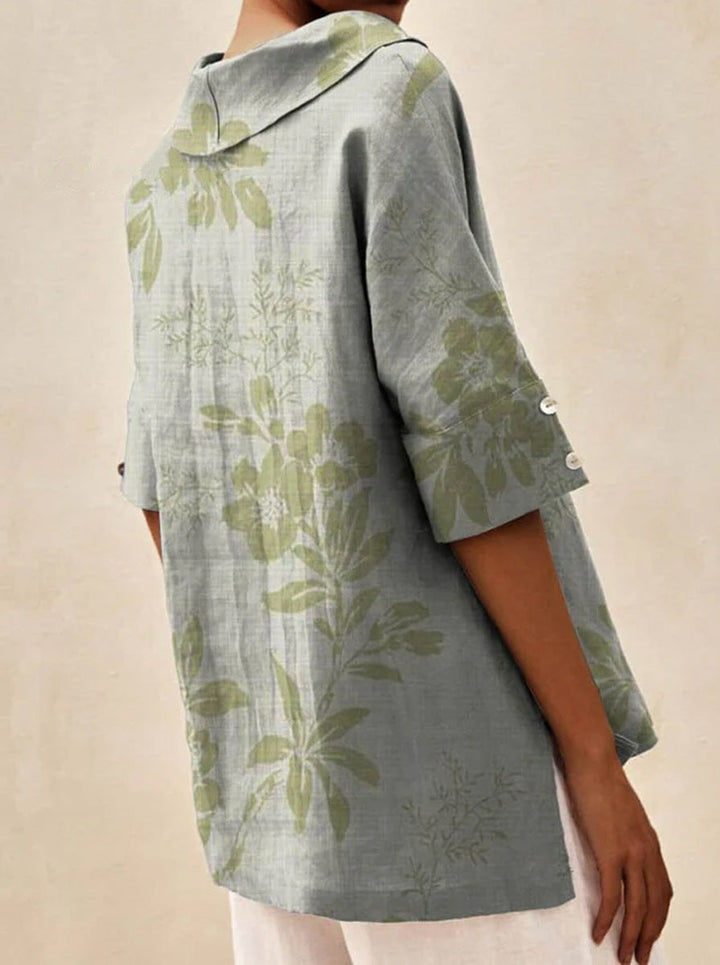 Benedetta™ | Elegant top med V-udskæring