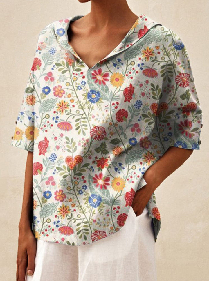 Sille™ | Elegant top med V-udskæring