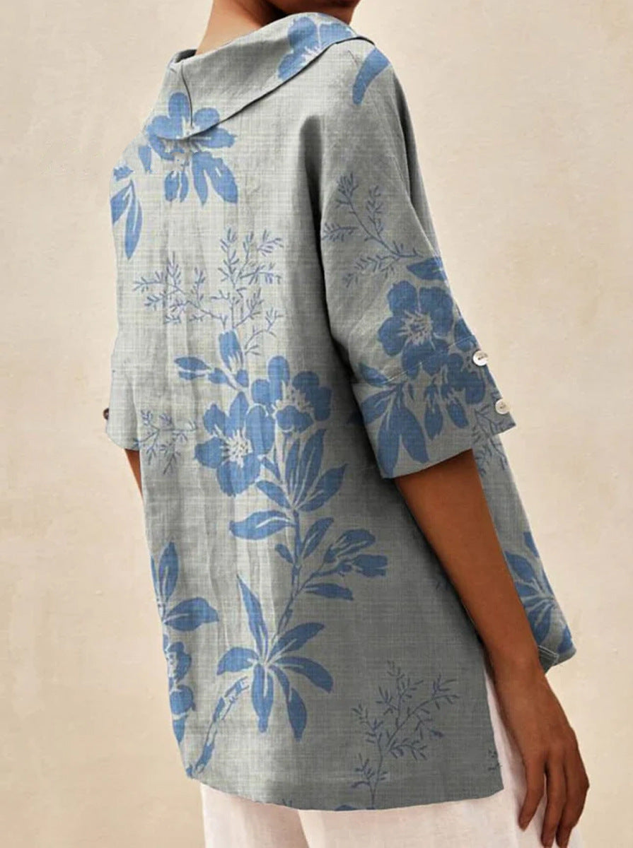 Benedetta™ | Elegant top med V-udskæring