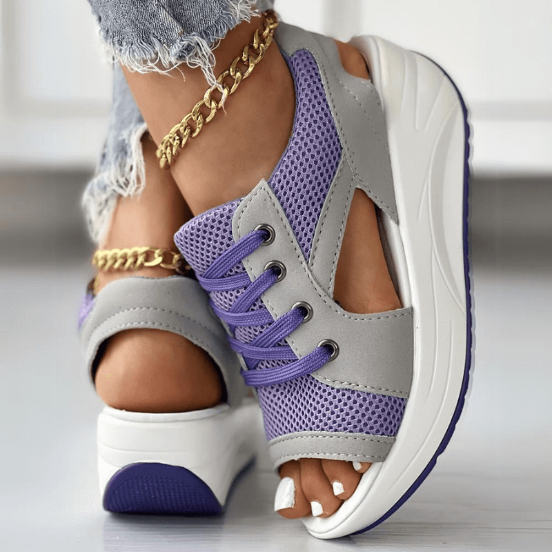 Nicoline™ | Stilfulde Platform Sneakers