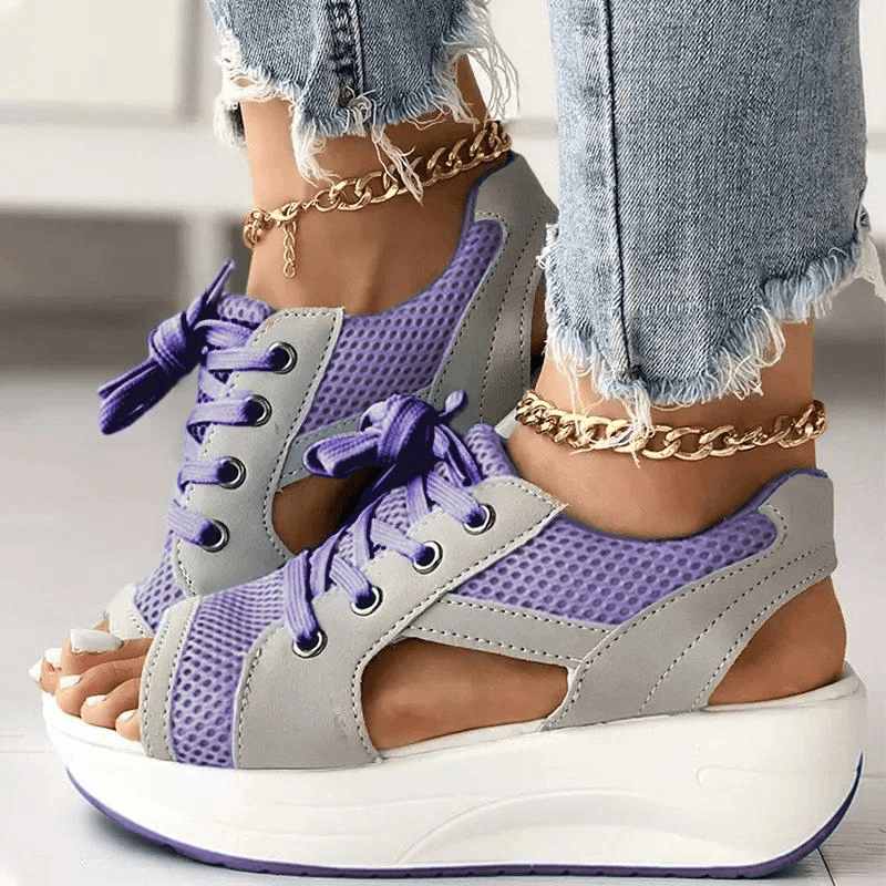 Nicoline™ | Stilfulde Platform Sneakers