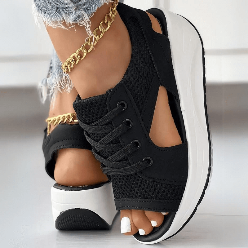 Nicoline™ | Stilfulde Platform Sneakers