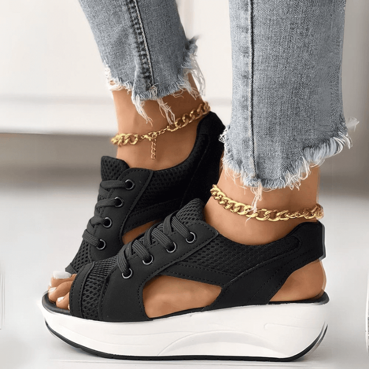 Nicoline™ | Stilfulde Platform Sneakers