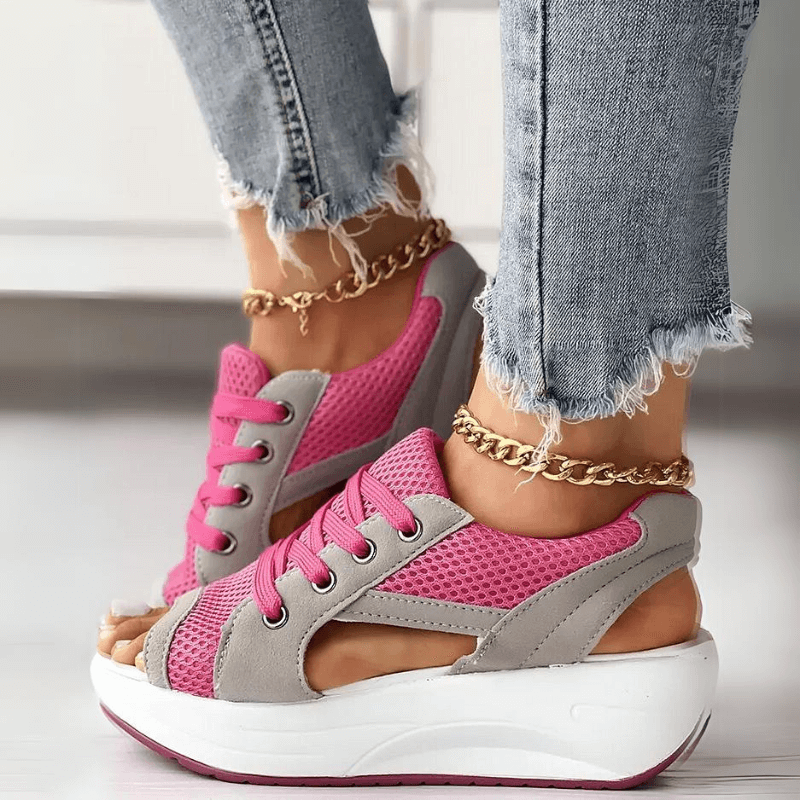Nicoline™ | Stilfulde Platform Sneakers