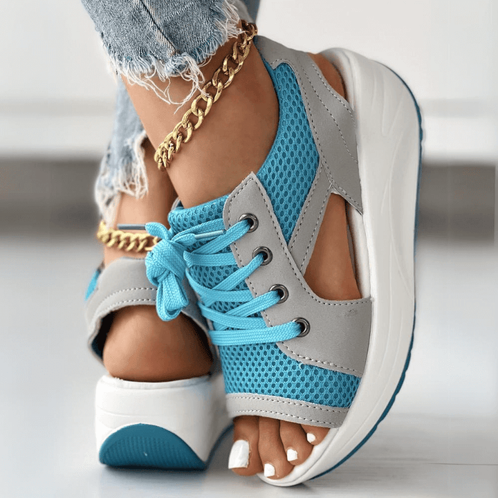 Nicoline™ | Stilfulde Platform Sneakers