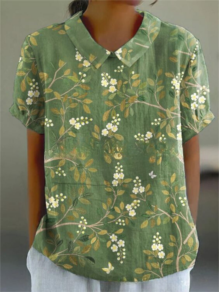 Dagmar™ | Blomstret Skjorte