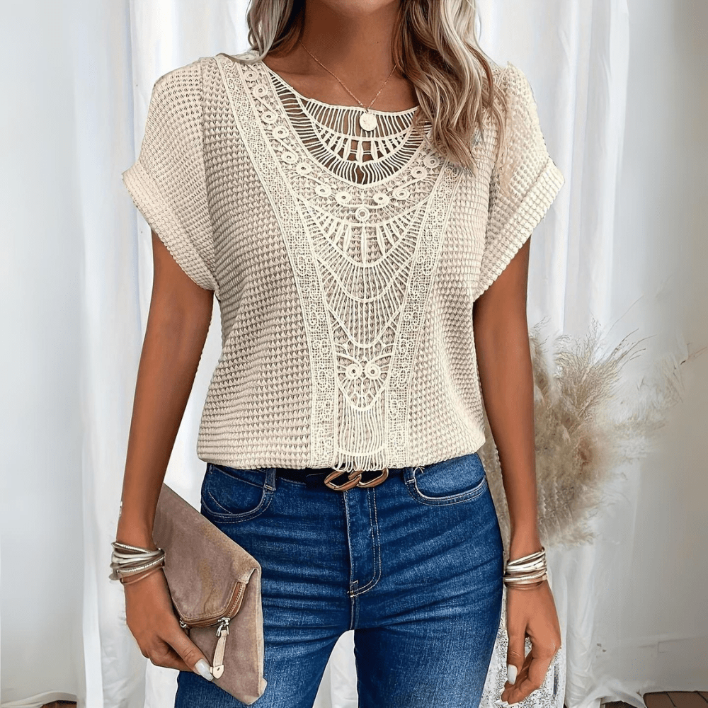 Mille-Eva™ | Elegant Ibiza-inspireret Bluse