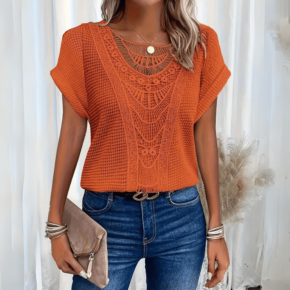 Mille-Eva™ | Elegant Ibiza-inspireret Bluse