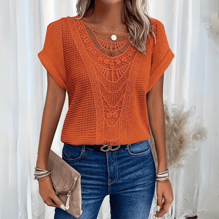 Mille-Eva™ | Elegant Ibiza-inspireret Bluse