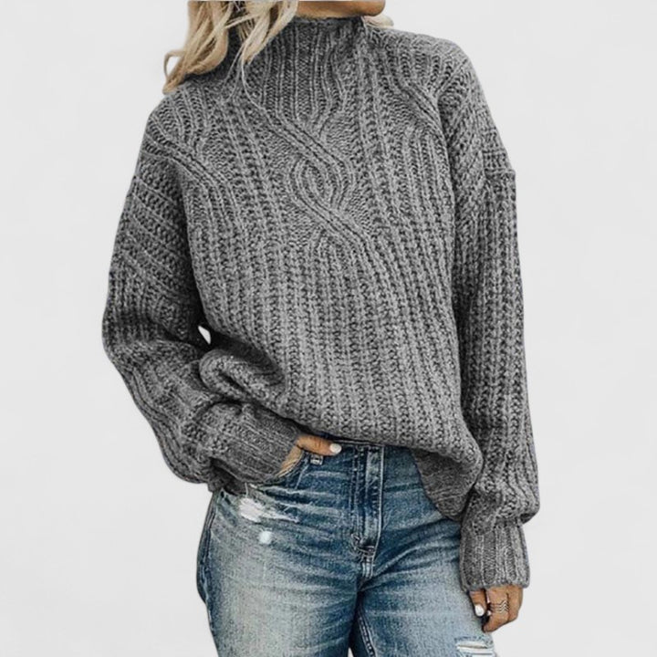 Torun™ | Stilfuld Og Behagelig Kabelstrikket Sweater
