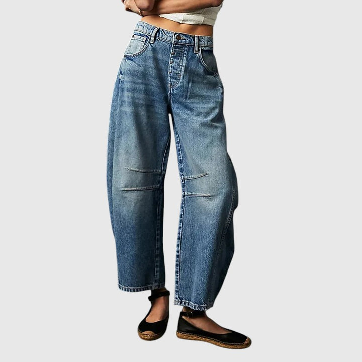 Benedicte™ | Casual Og Behagelige Jeans Med Vide Ben
