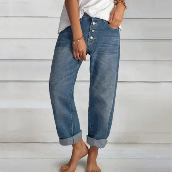 Isabella™ | Stilfulde jeans med løs pasform og høj talje