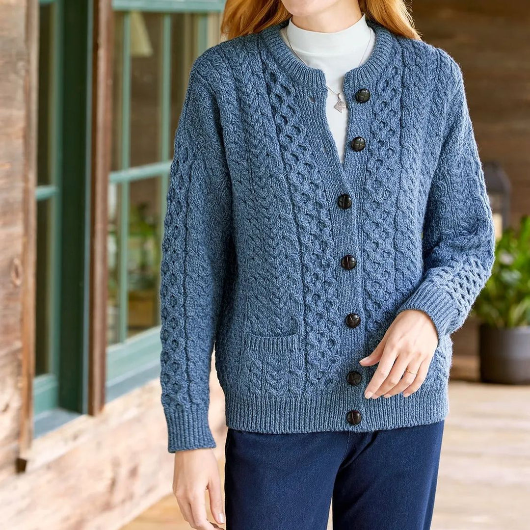 Catrine™ | Langærmet Casual Cardigan