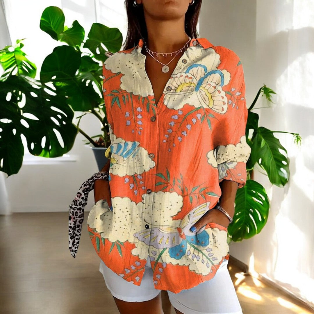 Ylva™ | Vintage Bluse