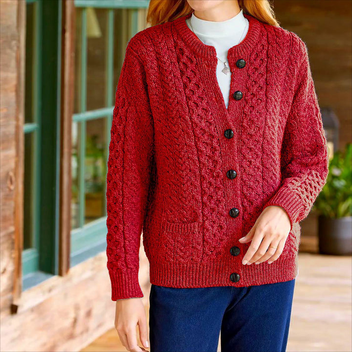 Catrine™ | Langærmet Casual Cardigan