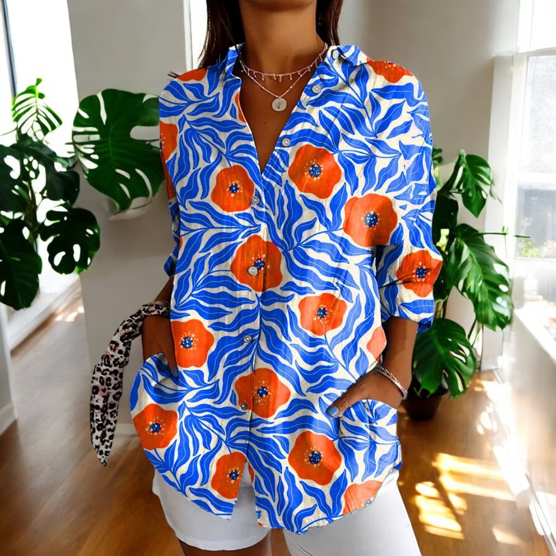 Ylva™ | Vintage Bluse
